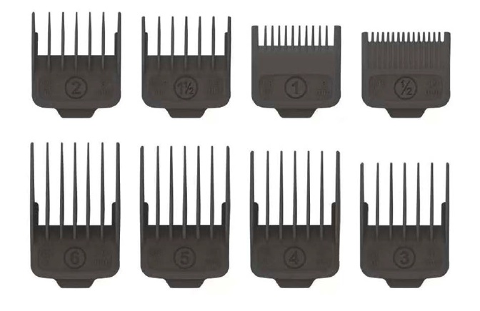 Kiepe Professional Set 8 inaltatoare magnetice pentru masini de tuns