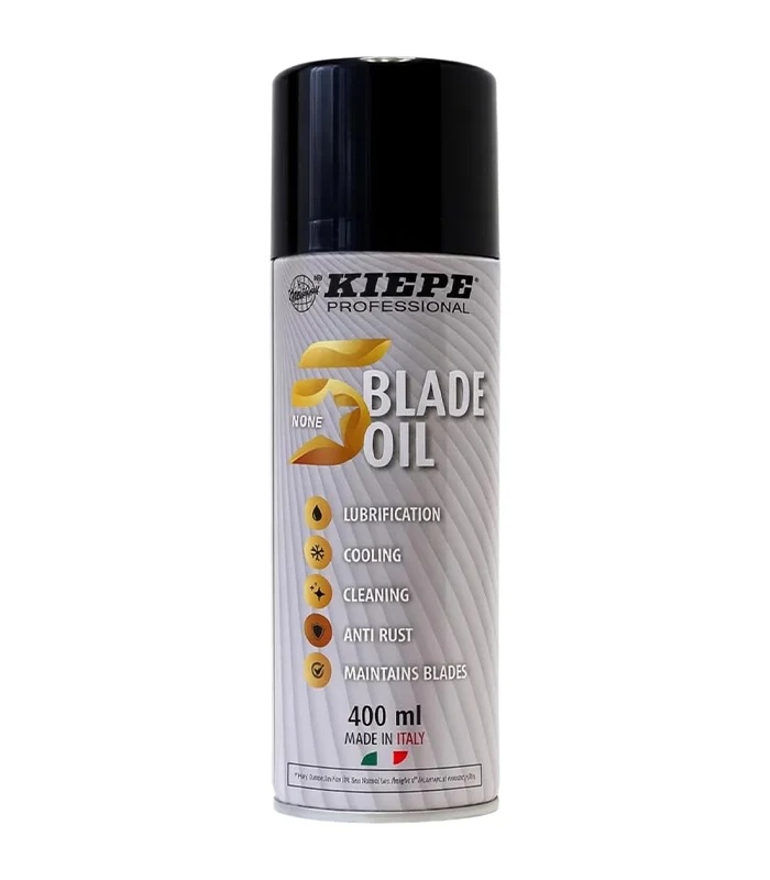 Kiepe Professional Spray 5in1 pentru cutitele masinilor de tuns Blade Oil 400ml