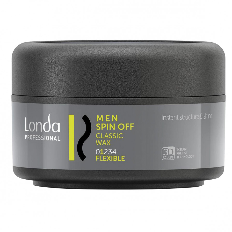 Londa Professional Ceara de par cu fixare flexibila Men Spin Off 75ml