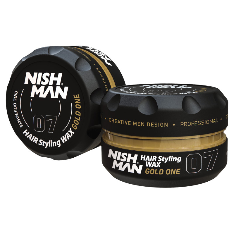 NishMan Ceara de par wet look Styling Gel Wax Gold One 07 150ml