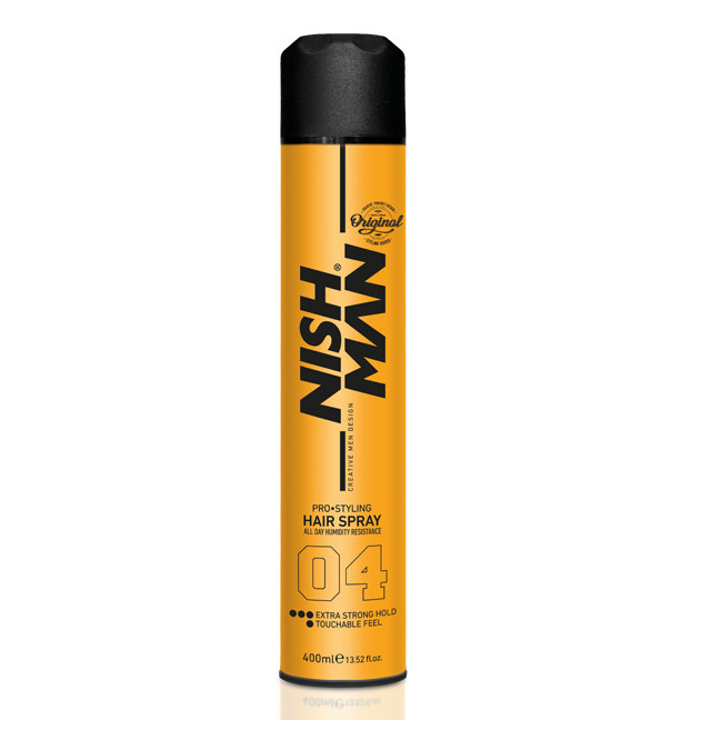 NishMan Spray fixativ 04 400 ml 400+ imagine noua marillys.ro