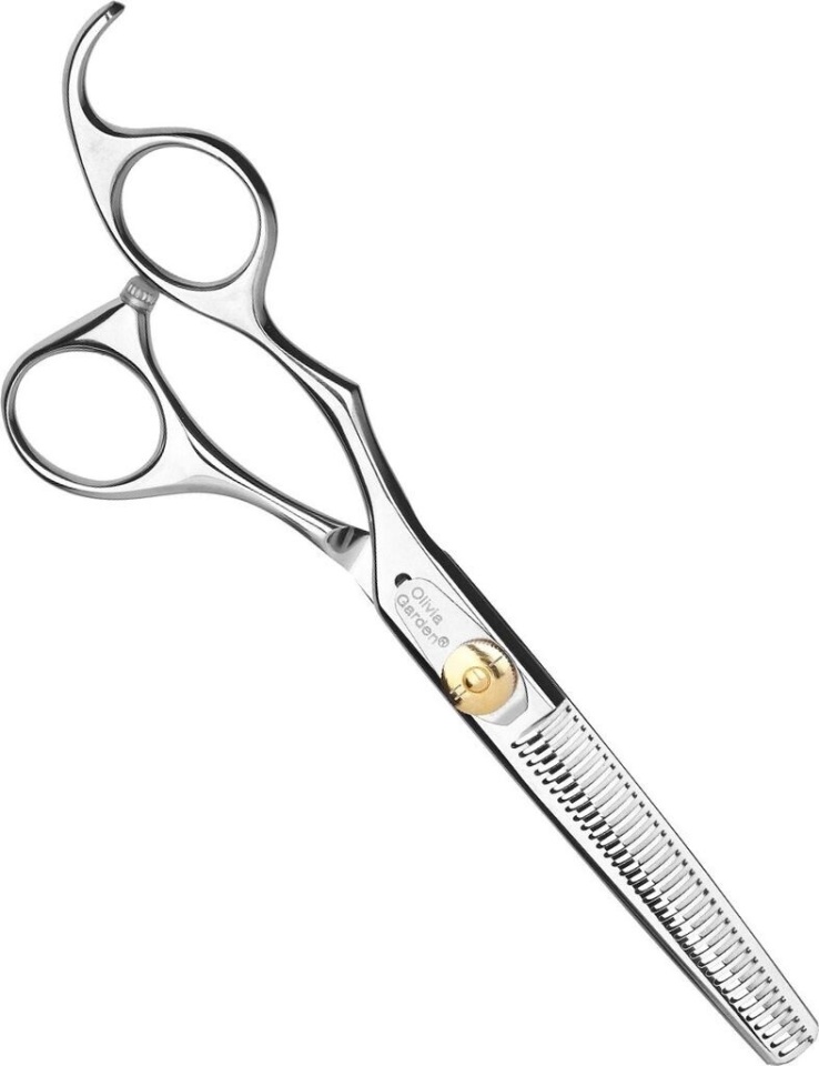Olivia Garden Foarfeca de filat de stanga offset 6 inci 35 dinti jap SilkCut Left