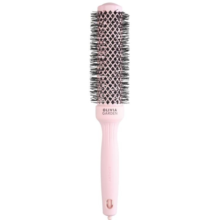 Olivia Garden Perie de par Expert Blowout Shine Pastel Pink 35mm