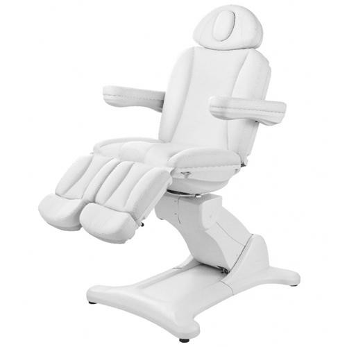 Pat electric cu 3 motoare si scaun rotativ pentru pedichiura si cosmetica