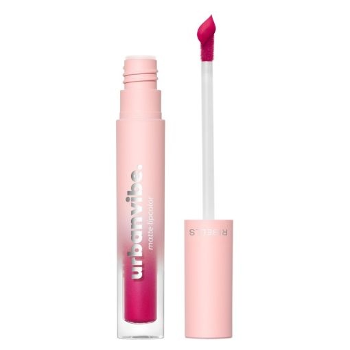 Ribells Ruj lichid mat Urban Vibe - Rebel Rose 7g