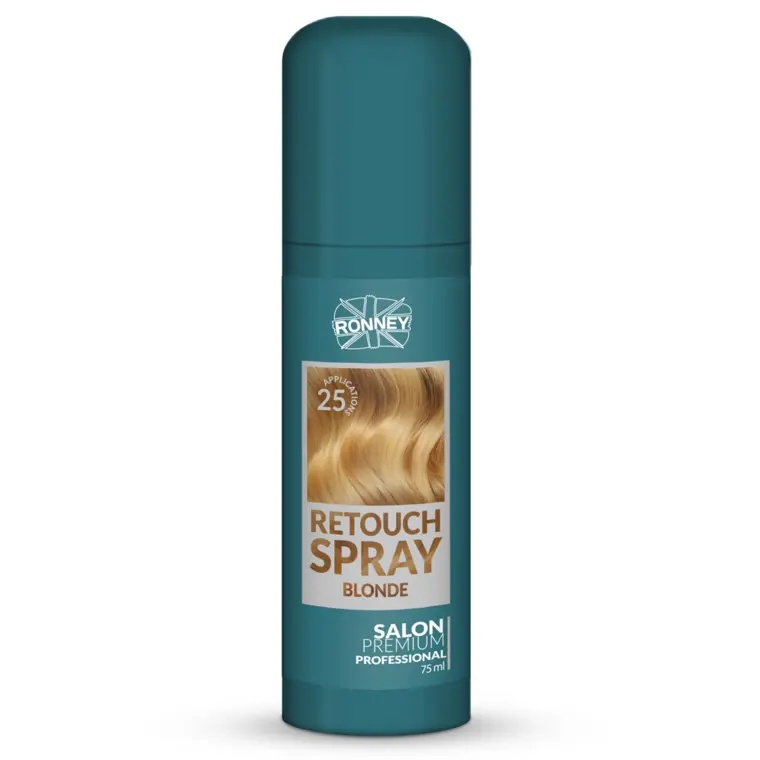 Ronney Professional Spray colorant pentru radacini albe Blonde 75ml