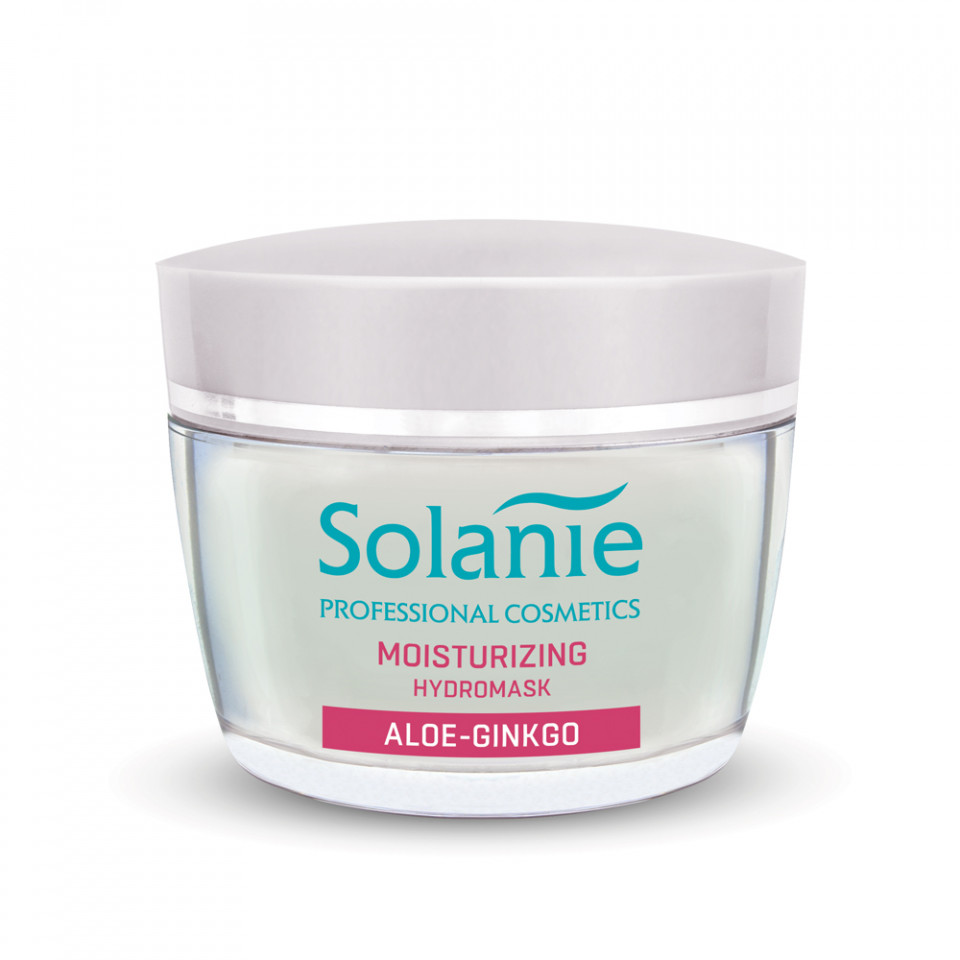 Poze Solanie Masca gel hidratanta cu extract de aloe vera Aloe Ginkgo 50ml