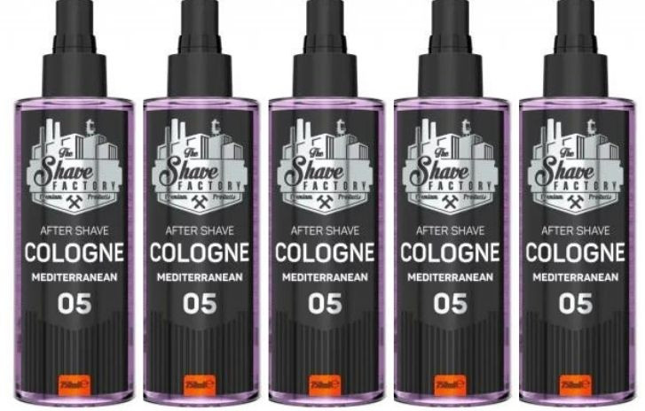 The Shave Factory Pachet 4+1 Colonie after shave nr.05 250ml 250ml imagine noua marillys.ro