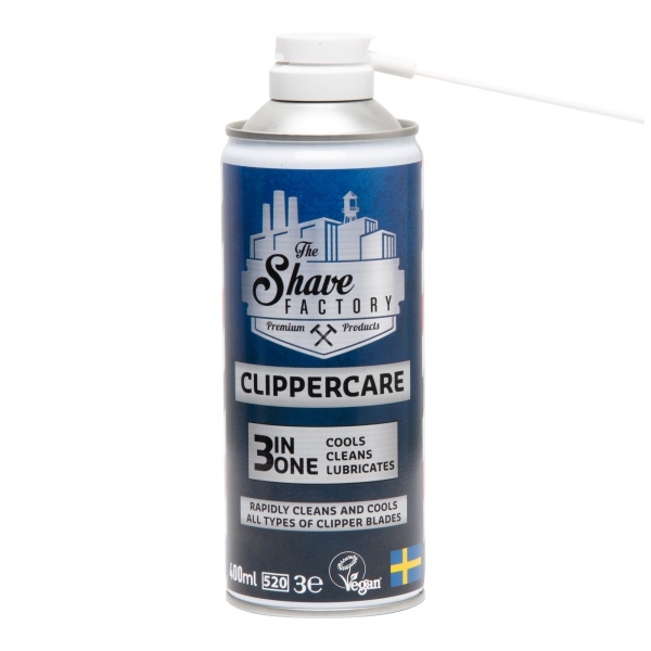 The Shave Factory Spray pentru masini de tuns Clippercare 3in1 400ml