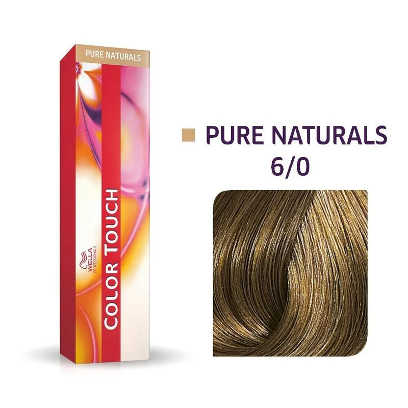 Wella Professionals Vopsea de par demipermanenta Color Touch 6/0 blond inchis natural 60ml