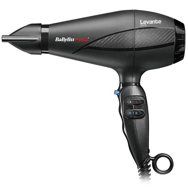 Babyliss Pro Uscator de par cu generator de ioni Levante Black 2100W