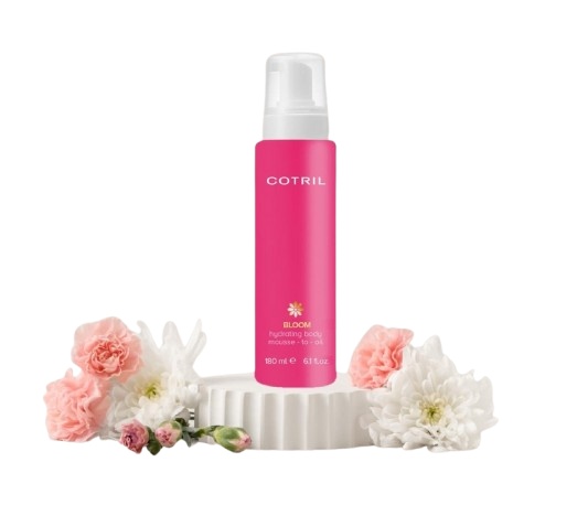 Cotril Spuma hidratanta cu acid hialuronic pentru corp Bloom Mousse to Oil 180ml