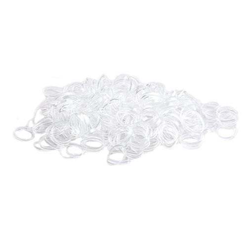 Cupio Elastice invizibile pentru par Clear 300buc