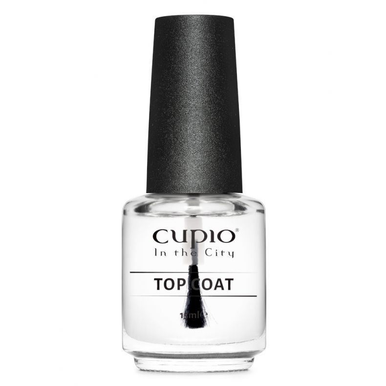 Cupio Finish pentru oja clasica Top Coat In The City 15ml
