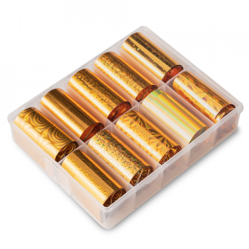 Cupio Folie de transfer set 10 - Holographic Gold
