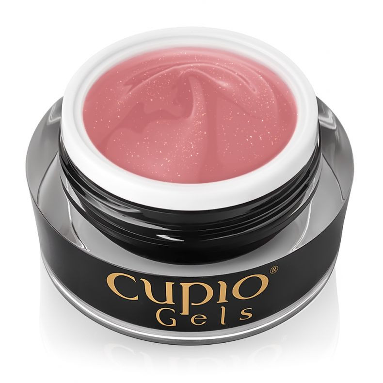 Cupio Gel pentru tehnica fara pilire – Make-Up Fiber Shimmer Rose 50ml 50ml imagine noua marillys.ro