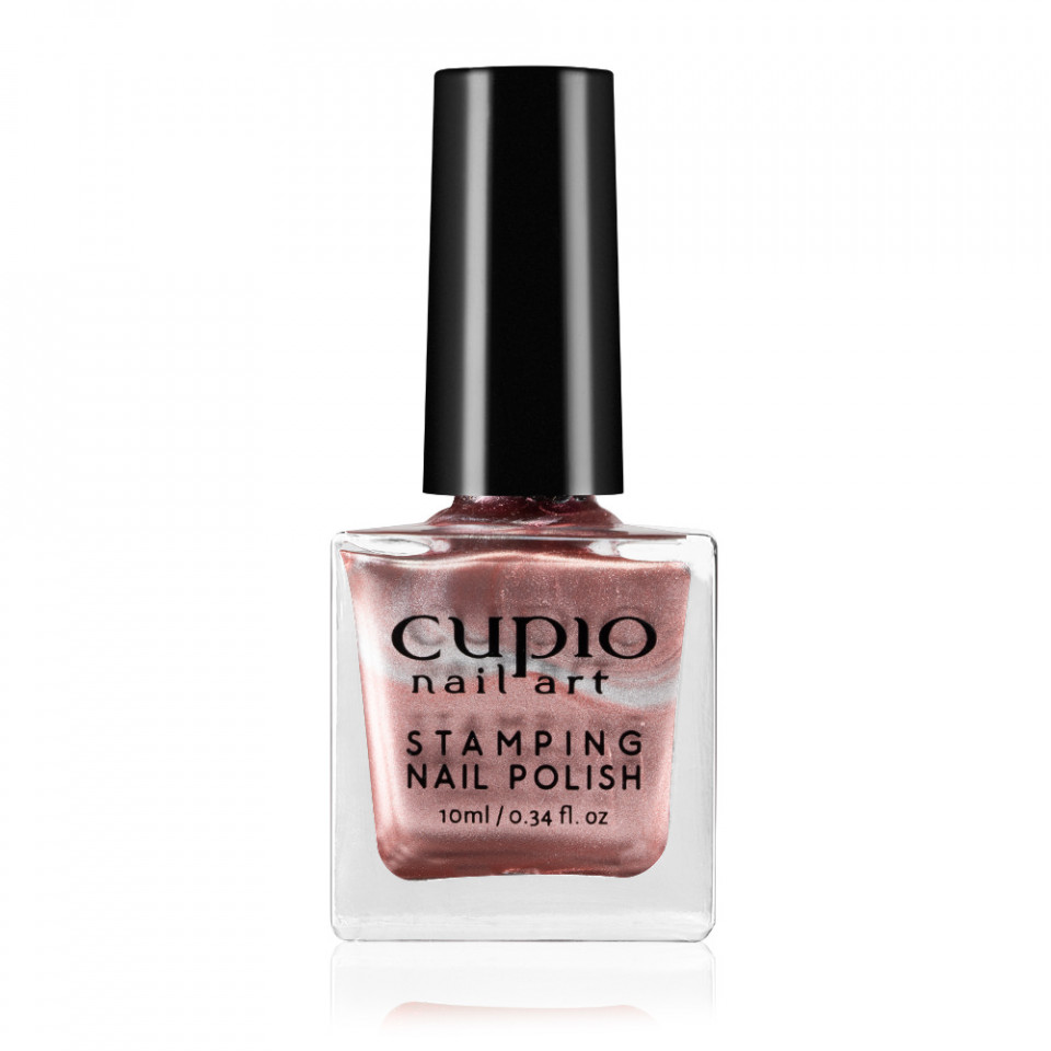 Cupio Oja pentru stampila Metallic Rose Gold 10ml