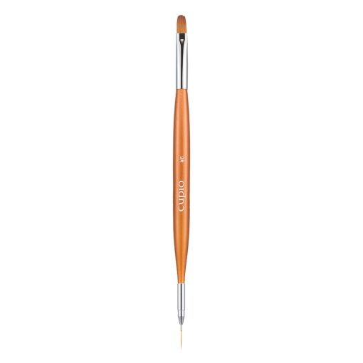Cupio Pensula de unghii pentru gel si pictura 2in1 #6