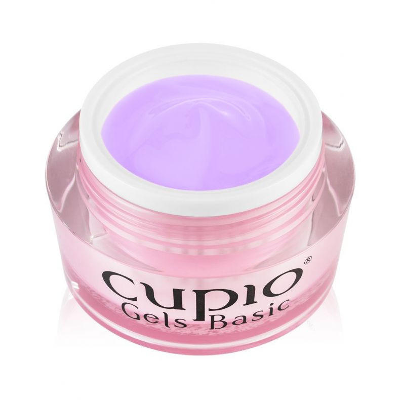Cupio Soft Candy Gel Basic – Milky Lavender 15ml 15ml imagine noua marillys.ro