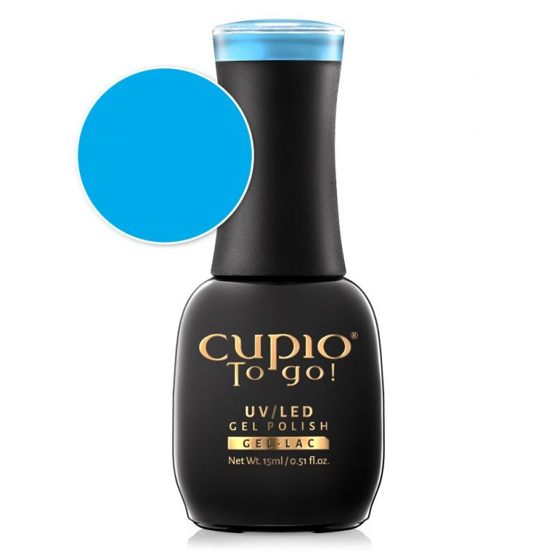 Cupio To Go! Cobalt Blue oja semipermanenta 15 ml Blue imagine noua marillys.ro