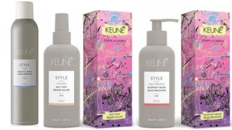 Keune Style Pachet Promo: Fixativ + Spray volum si texturare + Protectie termica fixativ imagine noua marillys.ro