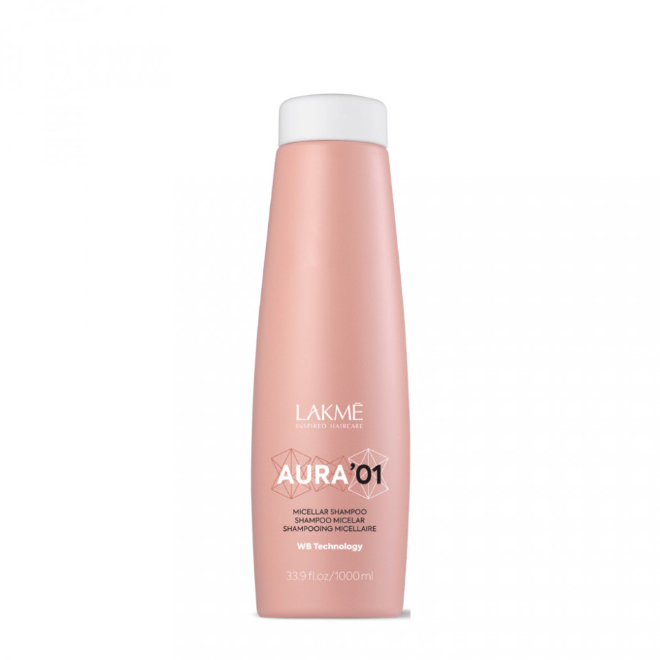 Lakme Sampon micelar cu pH alcalin Aura 01 1000ml