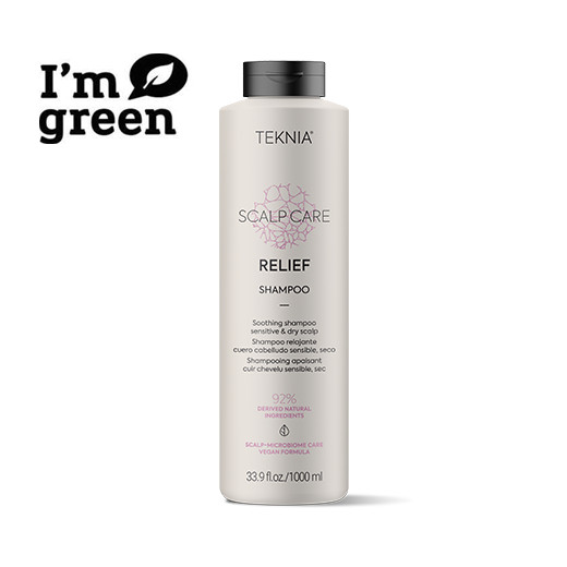 Lakme Teknia Scalp Care Relief Shampoo – Sampon calmant pentru scalp sensibil si uscat 1000ml 1000ml imagine noua marillys.ro