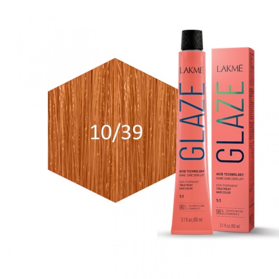 Lakme Vopsea de par demipermanenta 10/39 Salmon Glaze 60ml