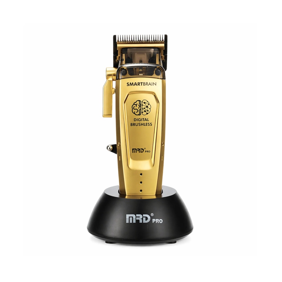 MRD PRO Masina de tuns fara fir Smart Brain Digital Gold Cordless
