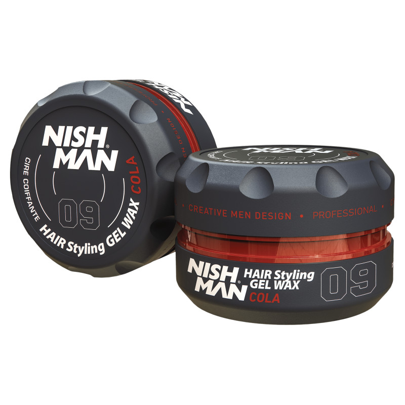 NishMan Ceara de par Wet Look Gel Wax Cola 09 150ml