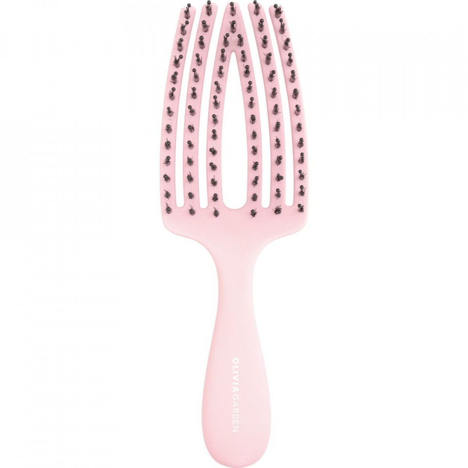 Olivia Garden Perie de par pentru copii Finger Combo Kids Pink