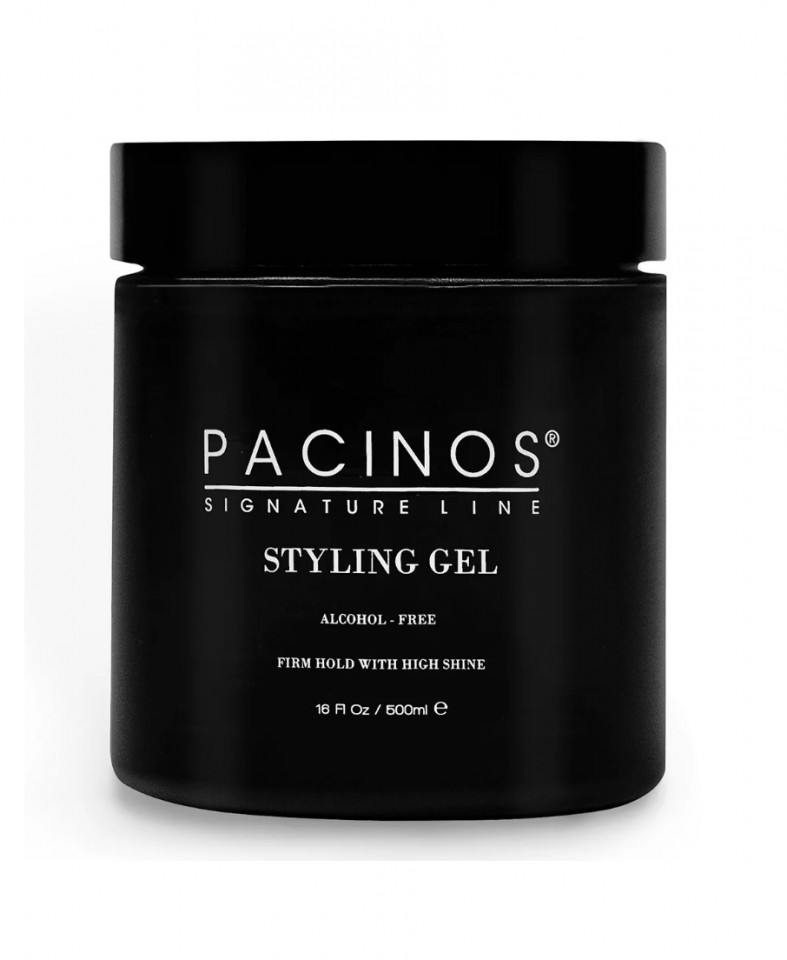 Pacinos Gel de par lucios cu fixare puternica Styling 500ml