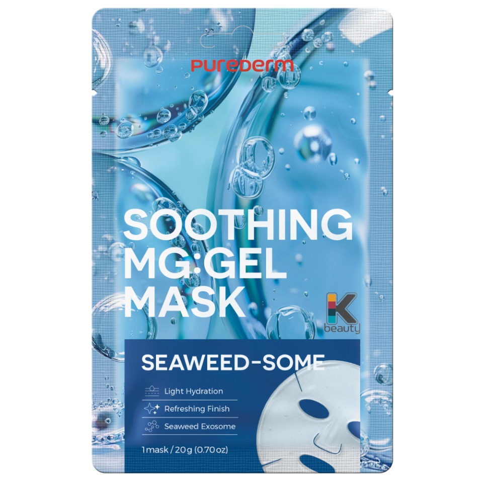 PureDerm Masca hidrogel calmanta pentru fata Soothing Exosome 1buc