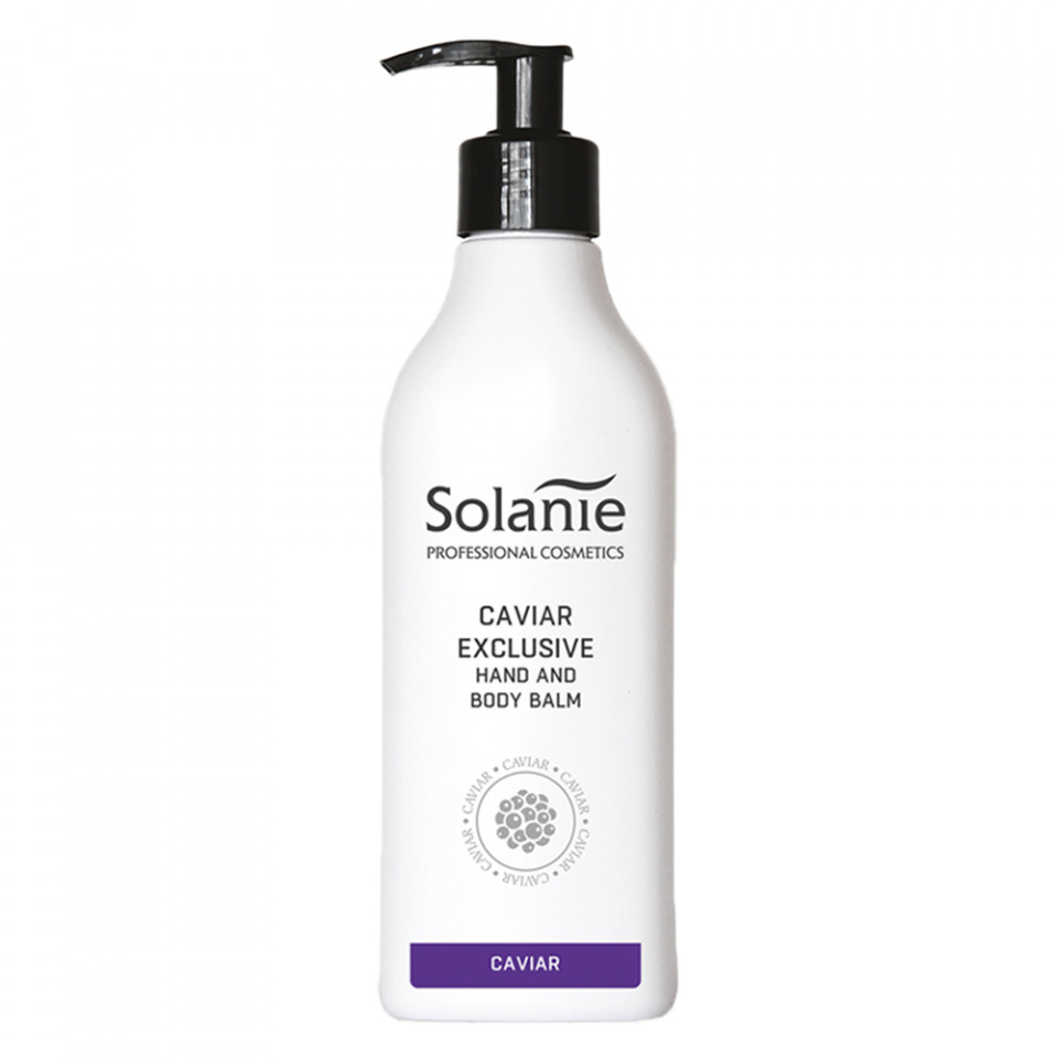 Solanie Balsam cu caviar pentru maini si corp 300ml 300ml imagine noua marillys.ro
