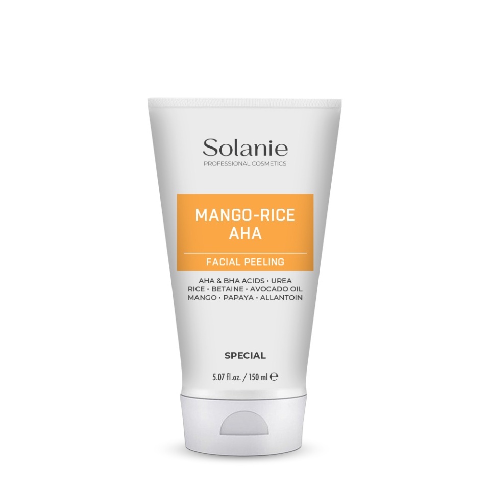 Solanie Crema exfolianta cu AHA, mango si orez AHA Peeling Special 150ml