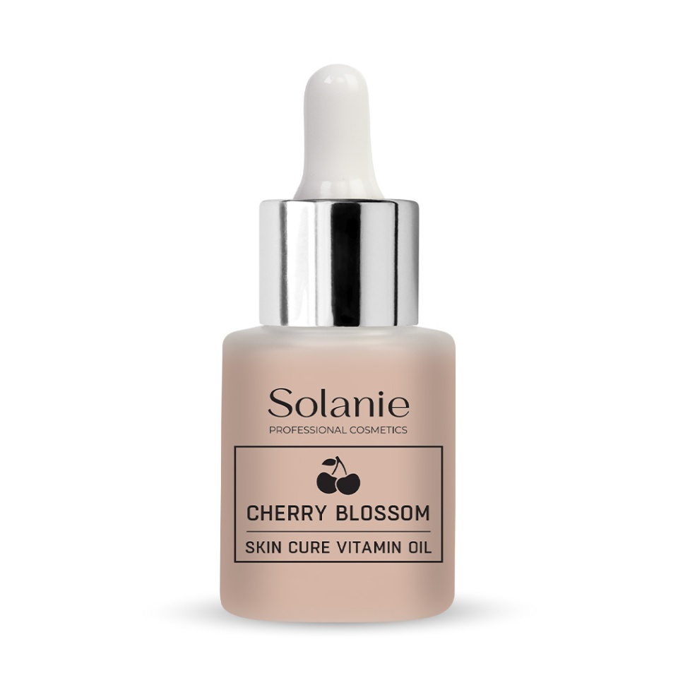 Solanie Ulei cu flori de cires pentru ingrijirea pielii Skin Cure Vitamin 15ml