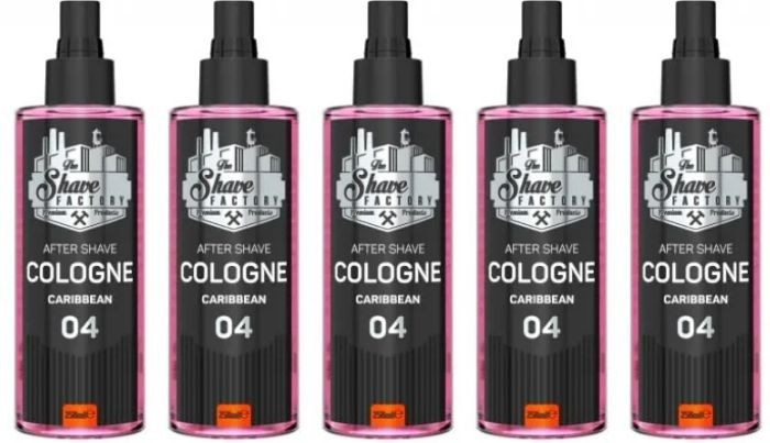 The Shave Factory Pachet 4+1 Colonie after shave nr.04 250ml 250ml imagine noua marillys.ro