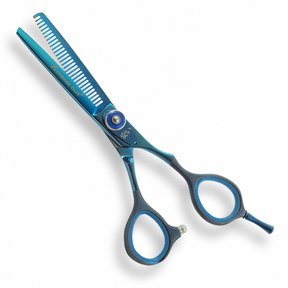 Akashi X-treme Cut TM55 - Foarfeca de filat offset cu 30 de dinti 5.5 inch