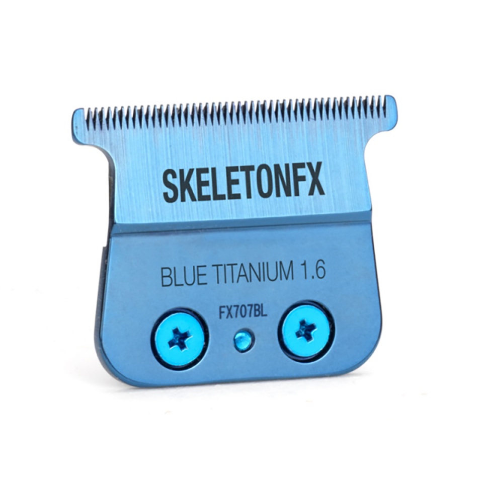Babyliss Pro Set cutite T-blade pentru masini de contur DLC Blue Titanium 1.6