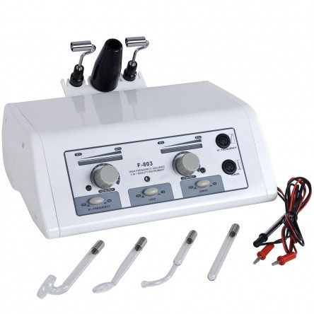 Combina cosmetica cu 2 functii: electroderm si galvanoderm