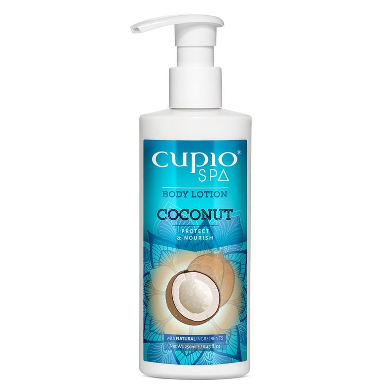 Cupio Crema de corp organica Cocos 250ml 250ml imagine noua marillys.ro