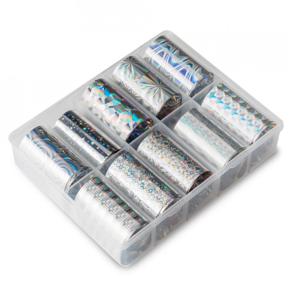 Cupio Folie de transfer set 10 - Holographic Silver