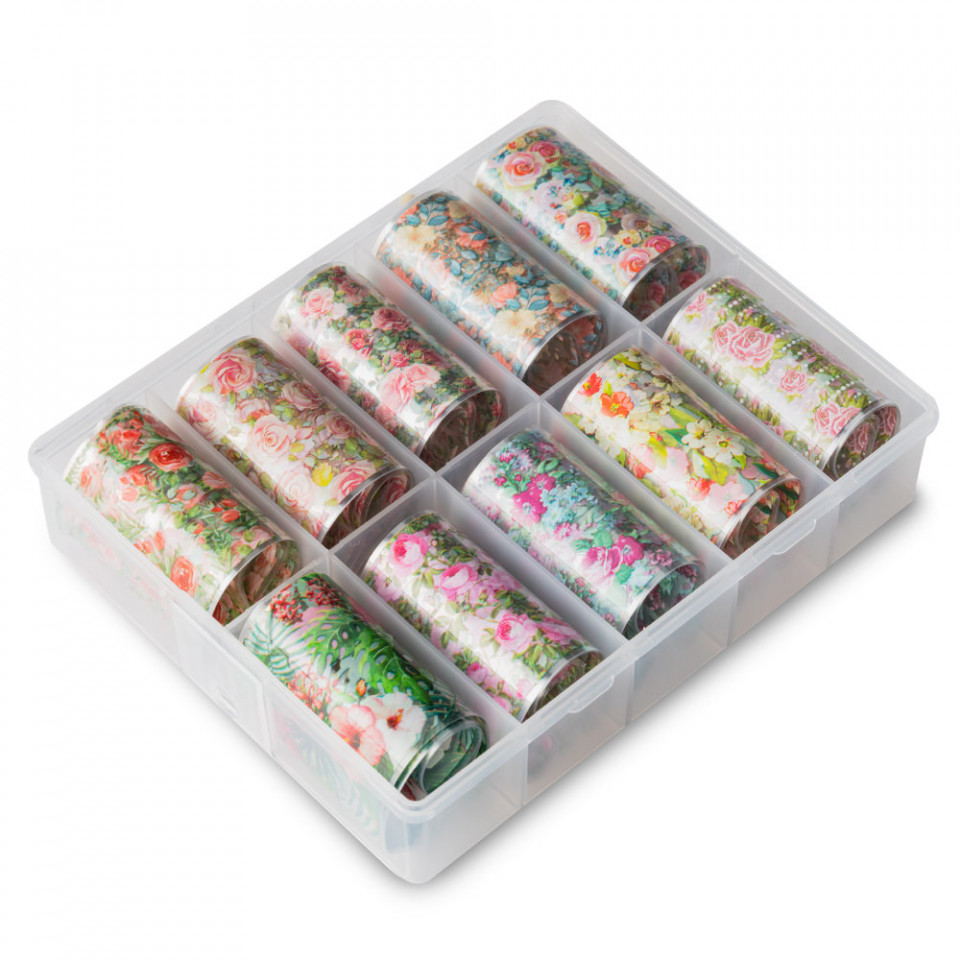 Cupio Folie de transfer Vintage Flowers set 10