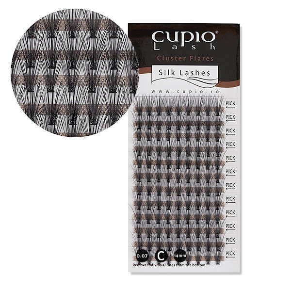 Cupio Gene CupioLash Premium Silk – lungi 14mm 14mm imagine noua marillys.ro