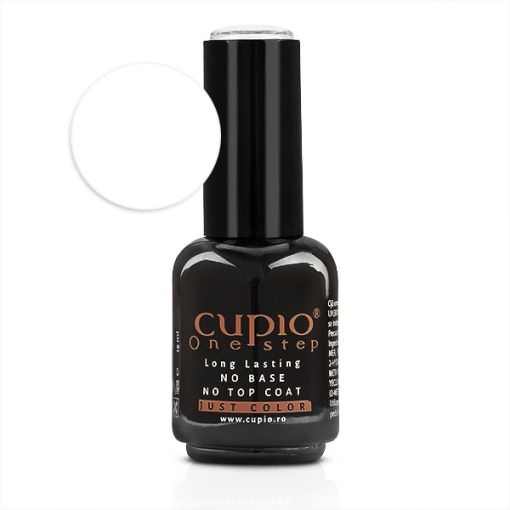 Cupio Oja semipermanenta One Step 3 in 1 - White R002 15ml