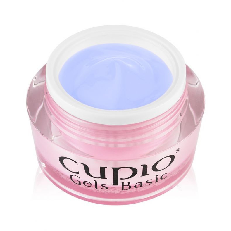Cupio Soft Candy Gel Basic – Milky Blue 15ml 15ml imagine noua marillys.ro