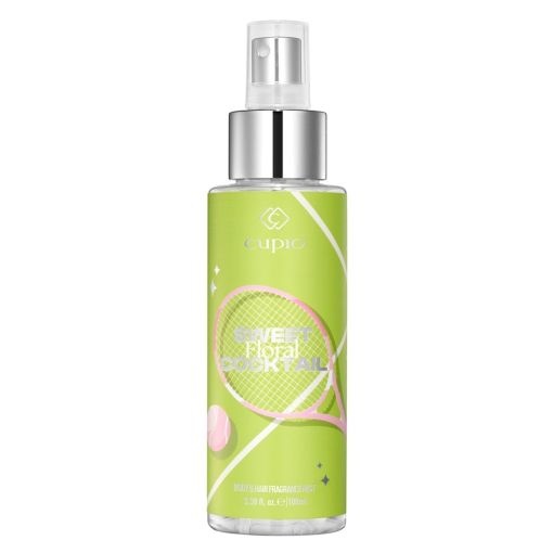 Cupio Spray parfumat pentru corp si par Tennis Club - Sweet Floral Cocktail 100ml