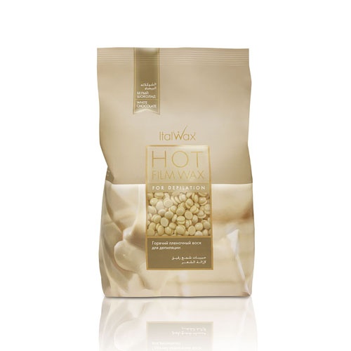Italwax Ceara epilatoare granule ciocolata alba cu aroma de vanilie Hot Film Ciocolata Alba 1kg