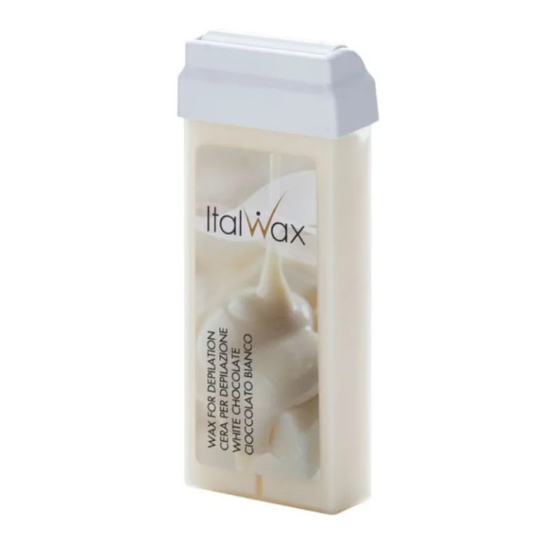 Italwax Ceara epilatoare liposolubila cu aroma de vanilie White Chocolate 100ml