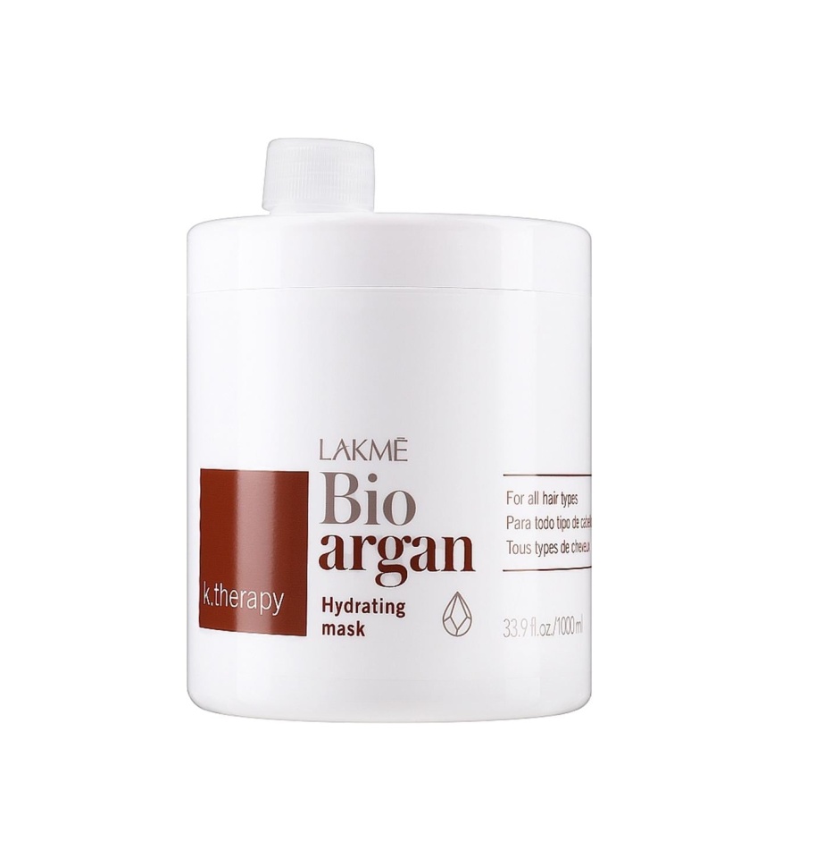 Lakme Masca hidratanta pentru par cu ulei de argan organic K.Therapy Bio Argan 1000ml